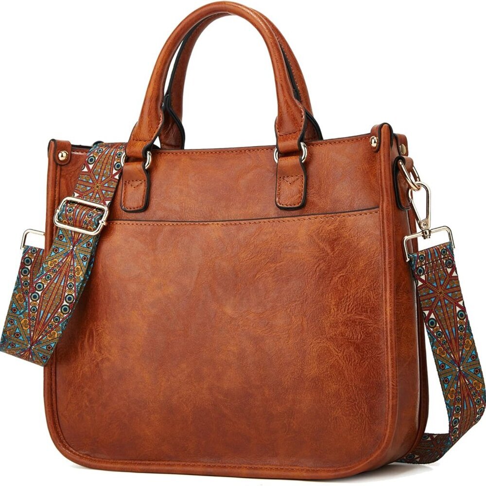 Crossbody Purses and Handbags for Women, Tote Shoulder Bag Satchel Purse and PU